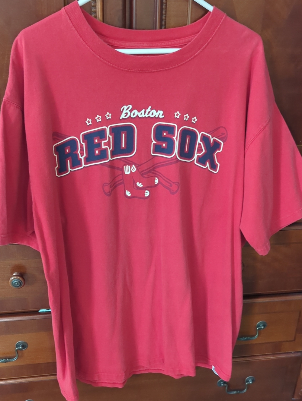 Majestic Red Boston Red Sox Graphic Tee